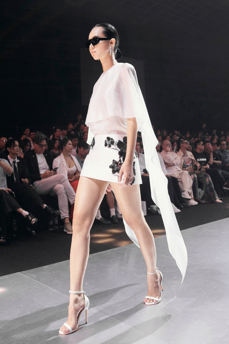 Violet Blossom Skirt