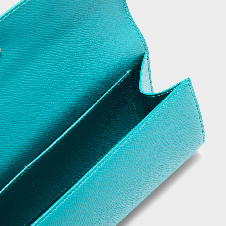 Túi cầm tay Lady Sexy Iconic - Xanh ngọc lục bảo & Vàng hồng