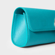 Túi cầm tay Lady Sexy Iconic - Xanh ngọc lục bảo & Vàng hồng