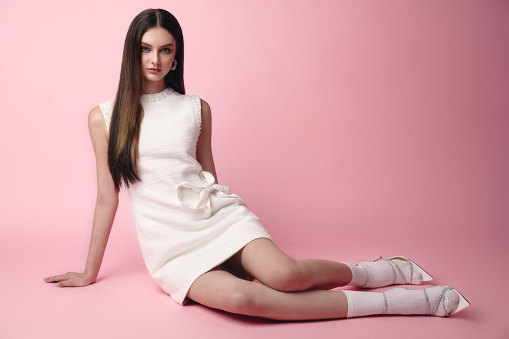 Váy ngọc trai trắng