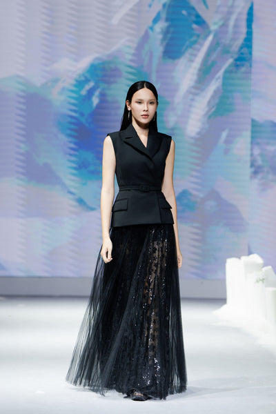 Áo khoác băng đen