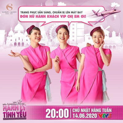 Mr CRAZY & Lady SEXY sponsors costumes for the BAGGAGE VN show