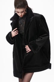 Nocturnal Panther Fur Jacket