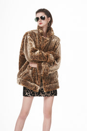 Savannah Jaguar Fur Jacket