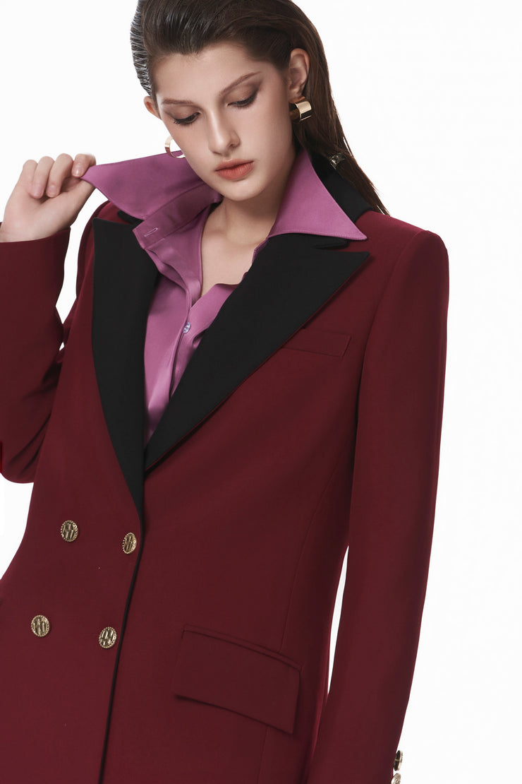 Plum Lady Blazer