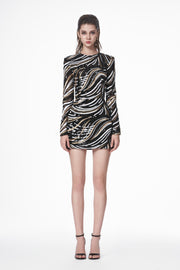 Wild Zebra Girl Dress