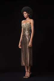 Gilded Gem Jaguar Dress