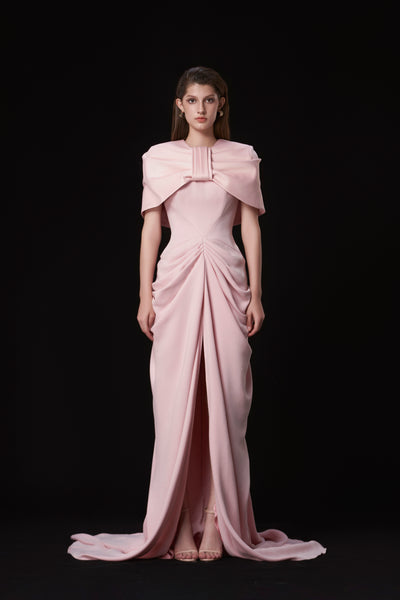 Feral Rose Bow Tie Gown