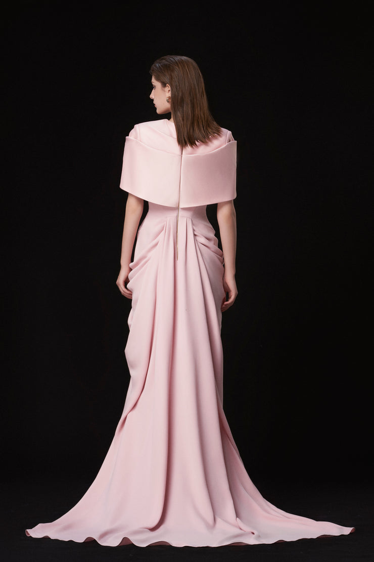 Feral Rose Bow Tie Gown