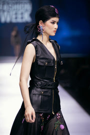 Dark Boxy Vest