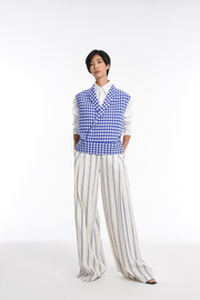 Lauren Striped wide Leg Pant