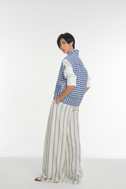 Lauren Striped wide Leg Pant