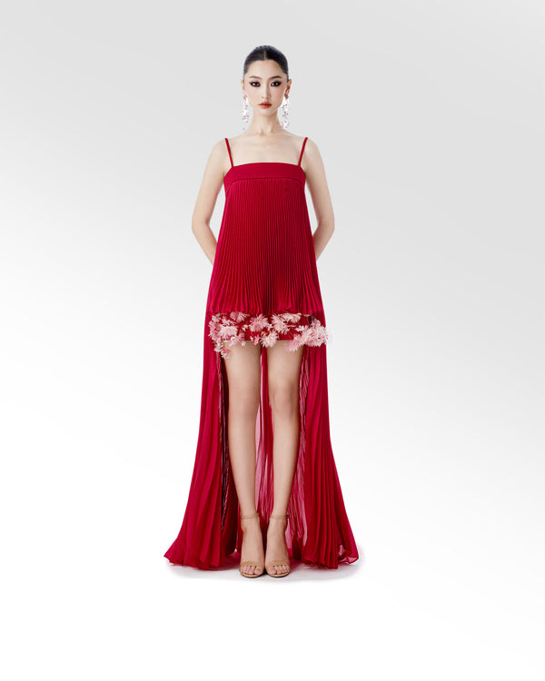 BLOOM PLEAT DRESS