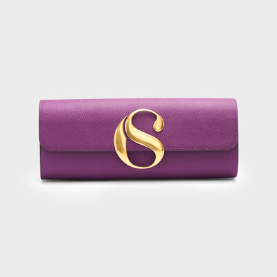 Lady Sexy Iconic Clutch - Mauve & Gold