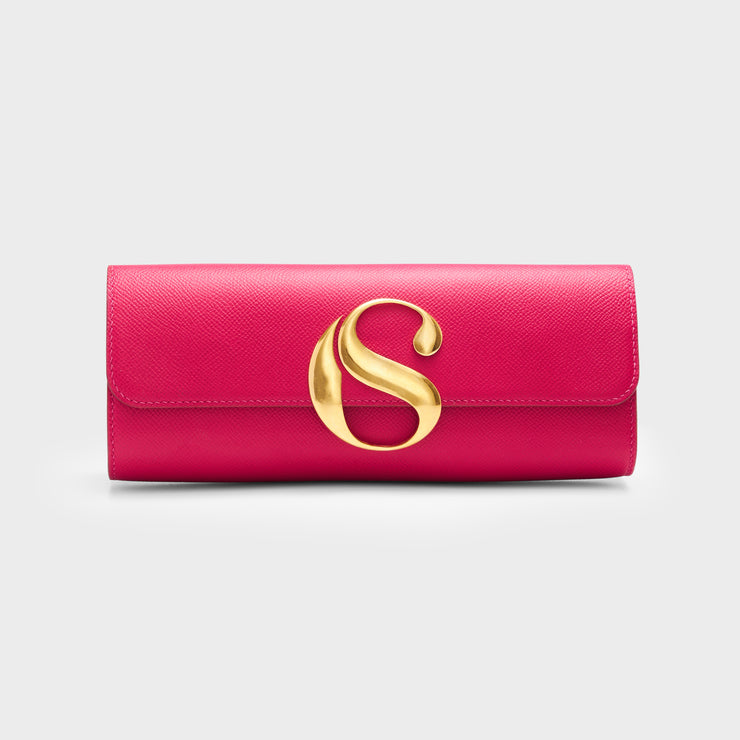 Pochette Iconique Lady Sexy - Rose Magenta & Or