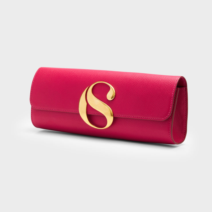 Lady Sexy Iconic Clutch - Pink Magenta & Gold