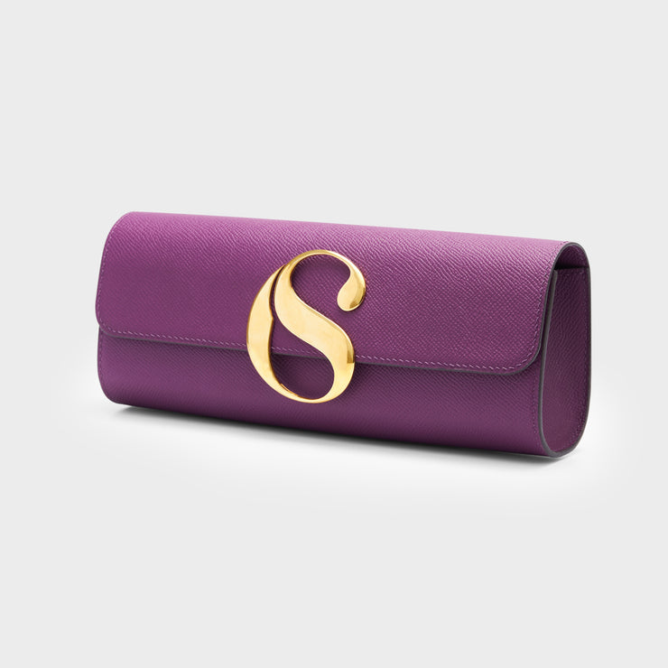 Lady Sexy Iconic Clutch - Mauve & Gold