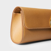 Lady Sexy Iconic Clutch - Peanut Brown & Gold