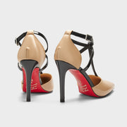 D-strap Lady Pumps - Nude