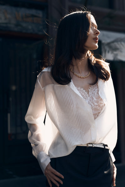 Timeless Pleated Shirt