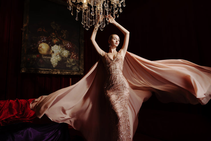 ROSE EMPRESS DRESS