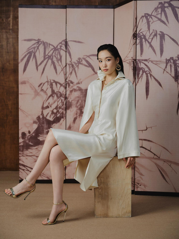 SOFT POWER Shirt Dress