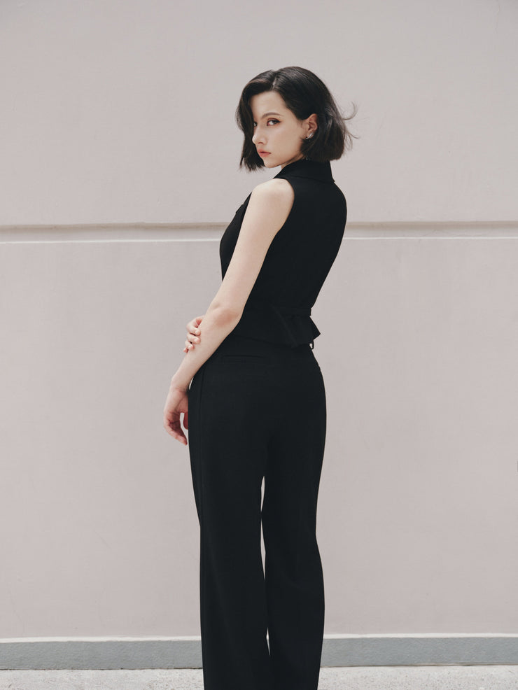 Black Muse Pleat Pant