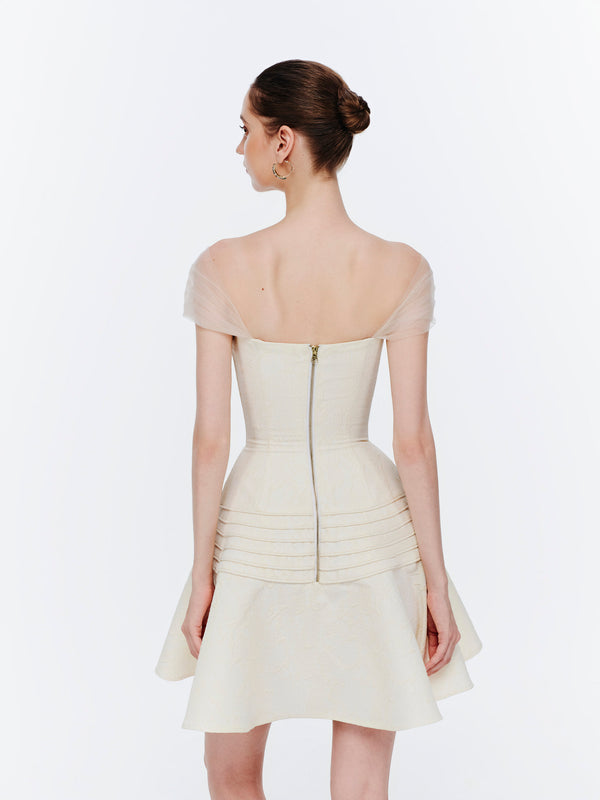 UNBOUND IVORY DRESS