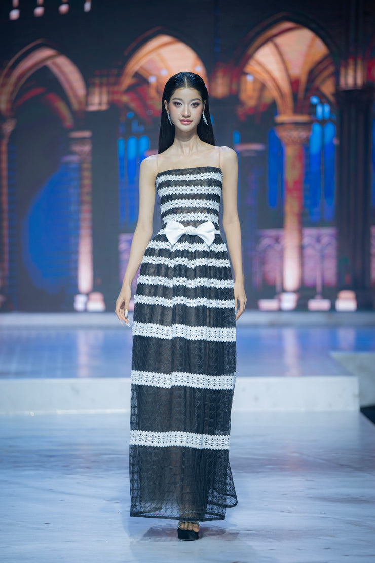 Regal Stripe Dress