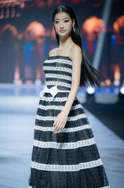 Regal Stripe Dress