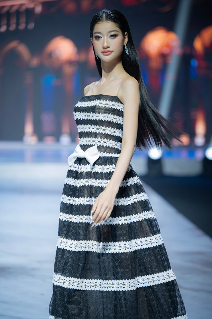 Regal Stripe Dress