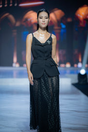 Black Strap Vest