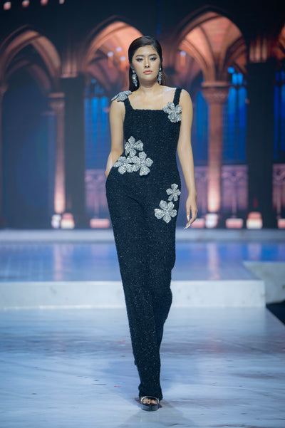 Dark Royal Jumpsuit