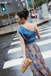 Friday Silk Midi Skirt