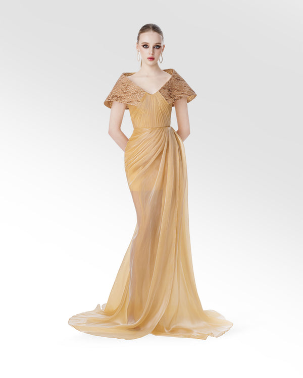 GOLDEN FLOW Dress