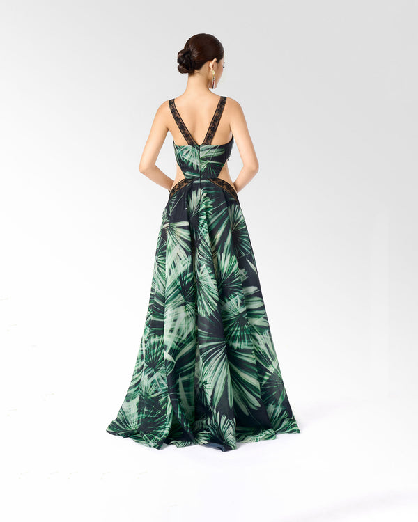 TROPICAL CUT DRESS
