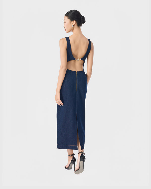 ĐẦM CORSET DENIM