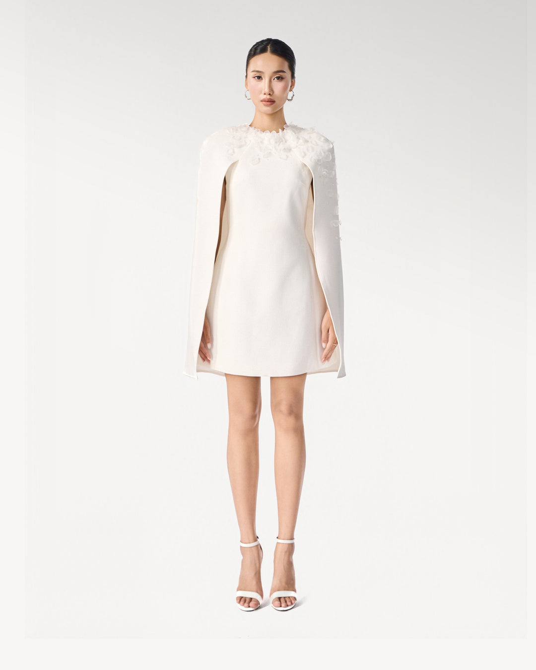 WHITE SPRING DRESS
