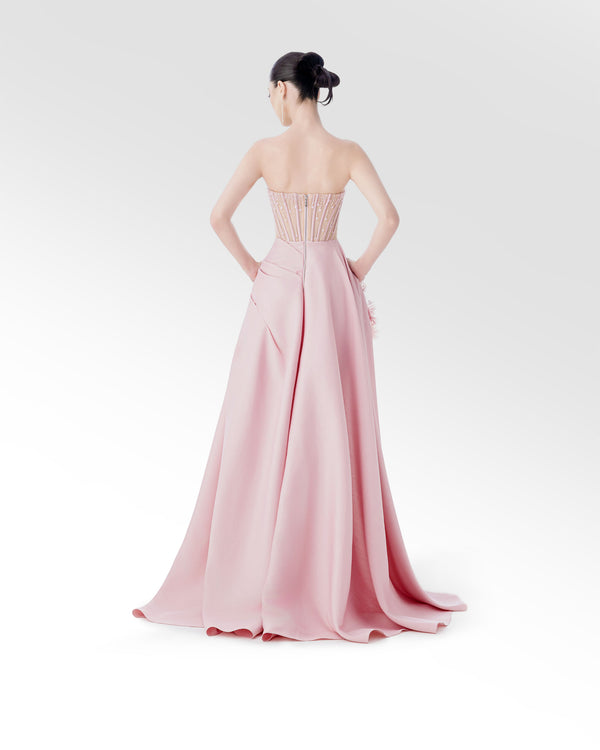 PINK PETAL DRESS