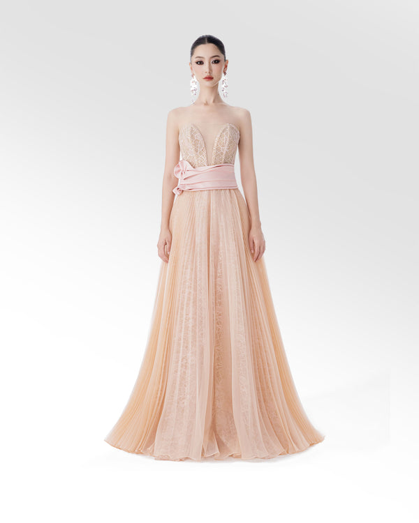 REGAL PLEATS DRESS