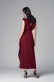 Plum Twist Dress