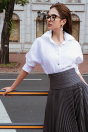 White Maven Linen shirt