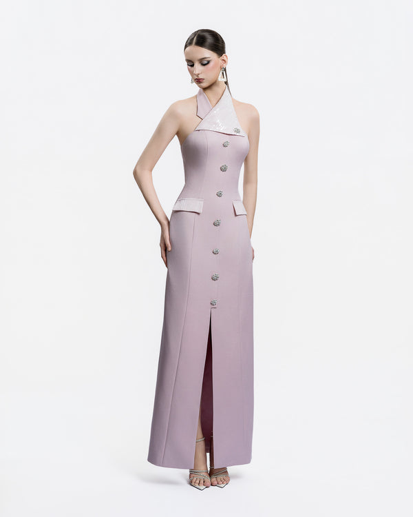 STELLAR GLAM SPLIT DRESS (Runway Version)