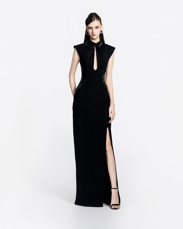 HER LUX TIE DRESS