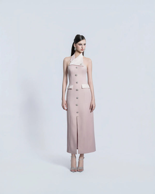 STELLAR GLAM SPLIT DRESS