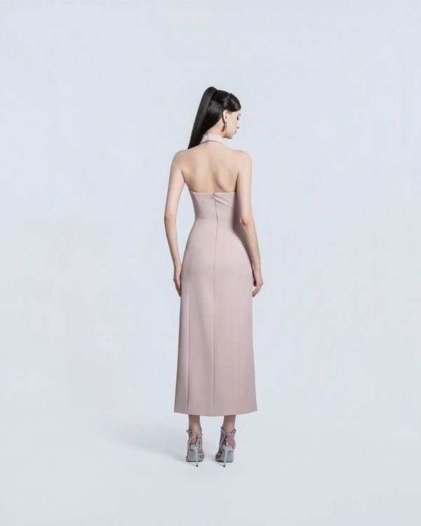 STELLAR GLAM SPLIT DRESS