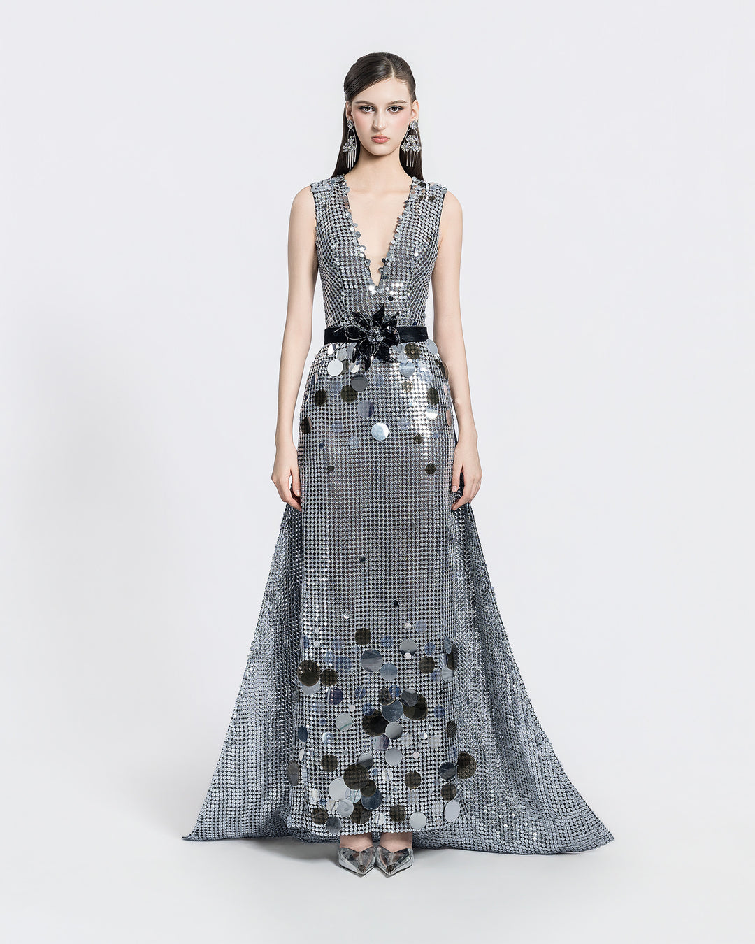 LADY IN POWER GOWN