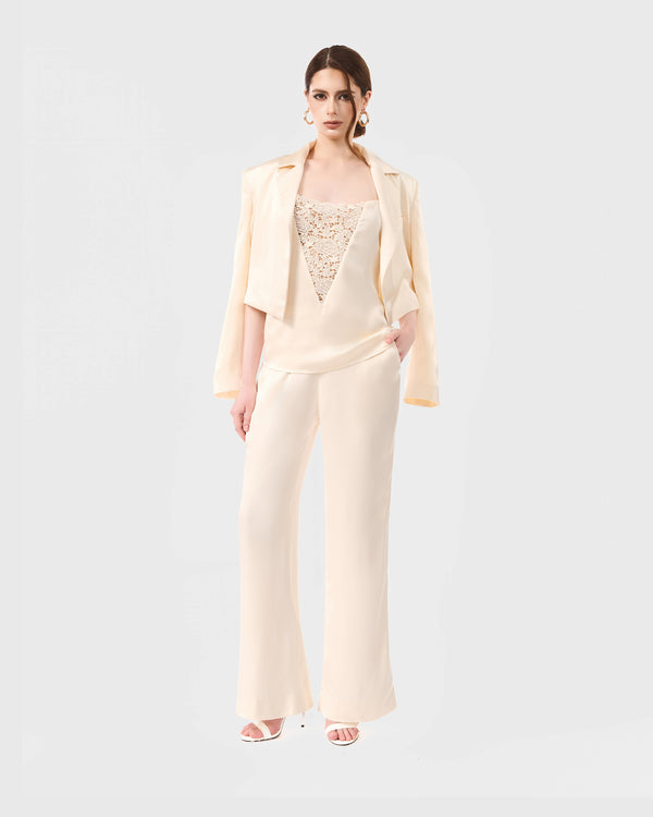 ÁO BLAZER LỬNG CHẤT LIỆU LỤA