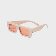 Lunettes de soleil rectangulaires orange Mr Crazy & Lady Sexy