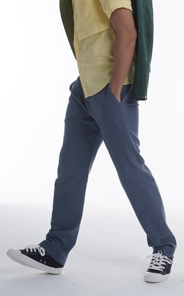 Relax Office Pants - Kensington Blue